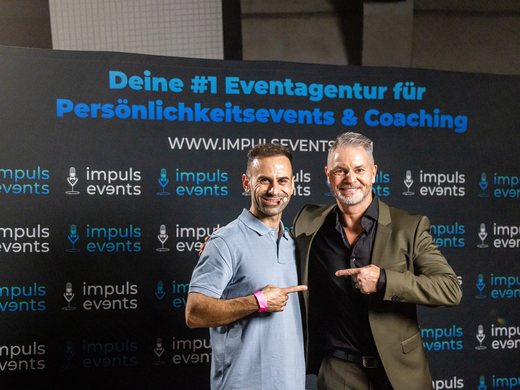 Fadi Tchallo mit Dirk Kreuter