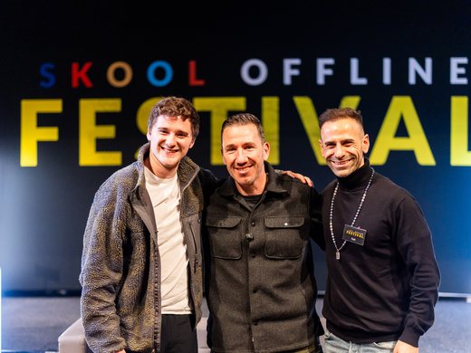Fadi Tchallo beim Skool Offline Festival